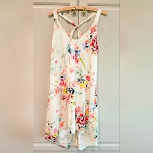 H&M High Low Floral Sundress Size 6
